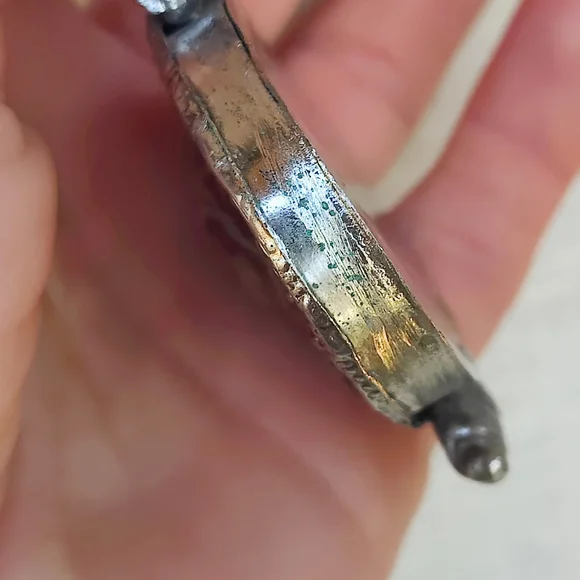 👁️ Vintage Evil Eye Pendant Necklace - Picture 6 of 9